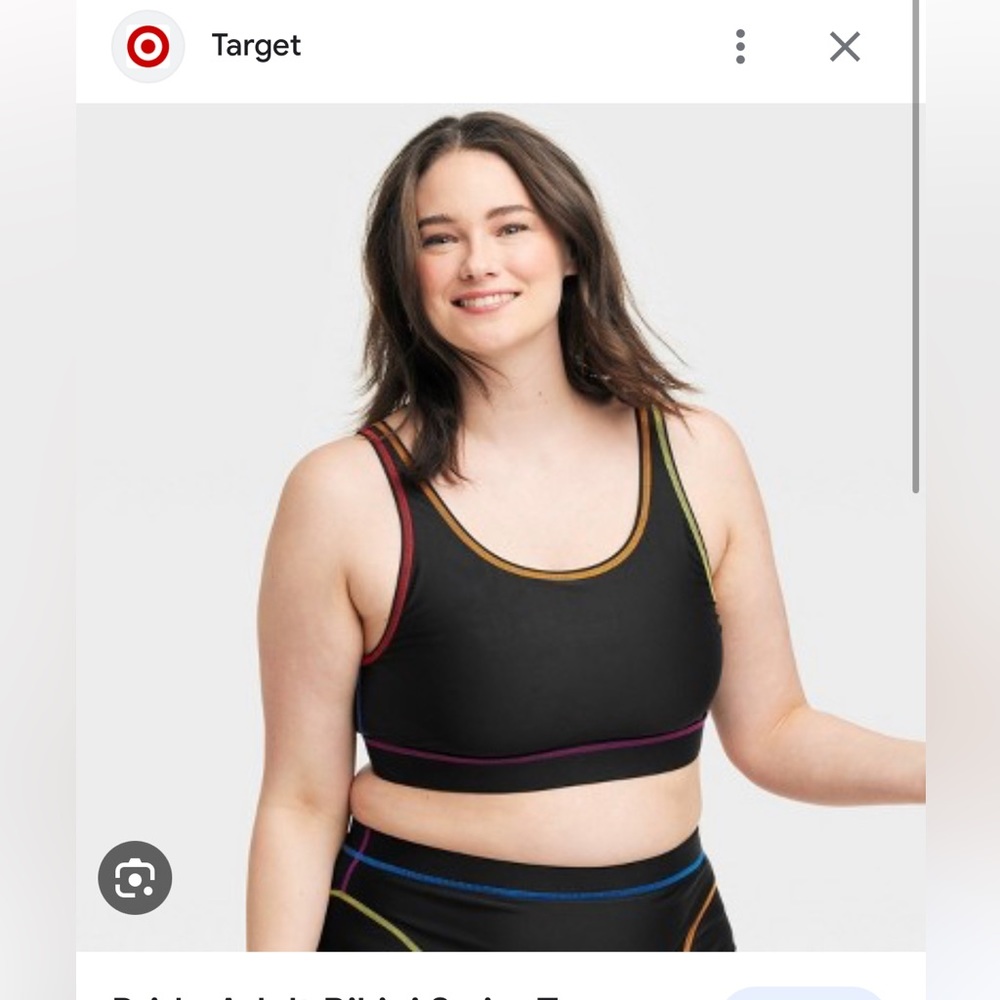 ISO Target Pride Swim Top S
